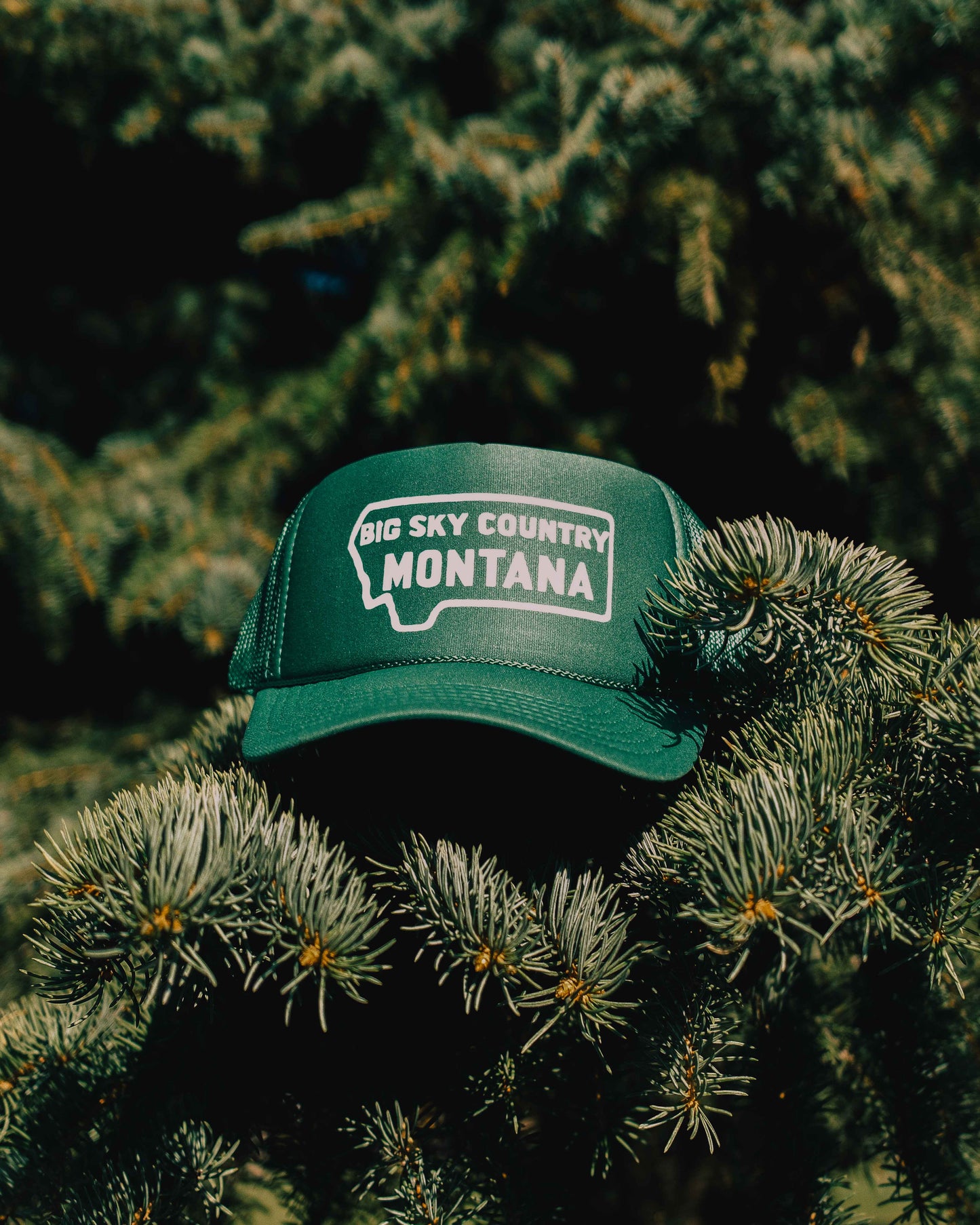 MONTANA FOAMIE TRUCKER HAT (GREEN)