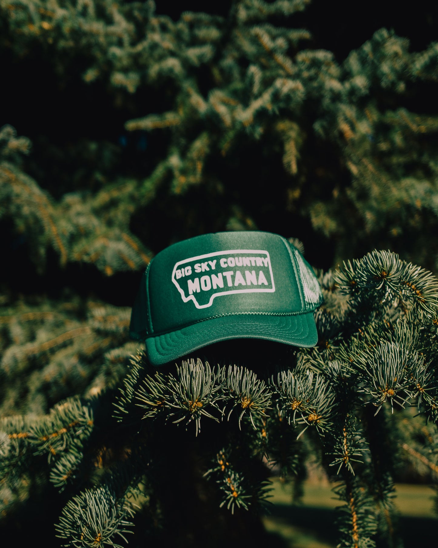 MONTANA FOAMIE TRUCKER HAT (GREEN)