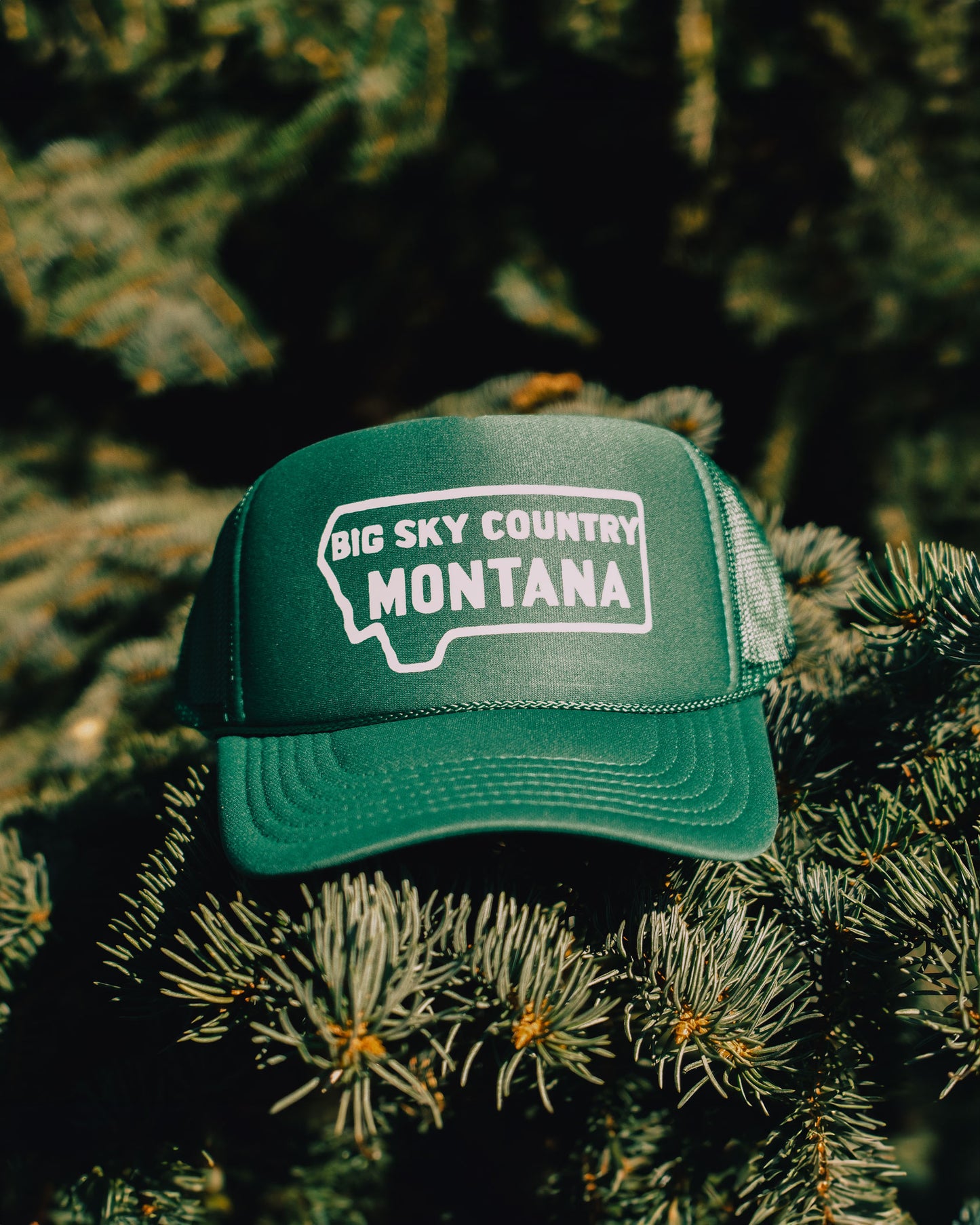 MONTANA FOAMIE TRUCKER HAT (GREEN)